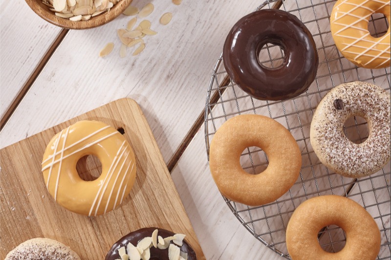 Donut Klasik Berpadu Umbi-umbian