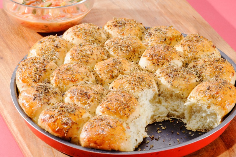 Tren Bubble Bread, Lembut Tanpa Diulen