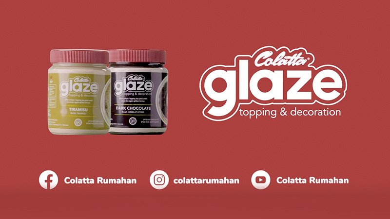 Kemasan PRAKTIS - Colatta Glaze 250 g