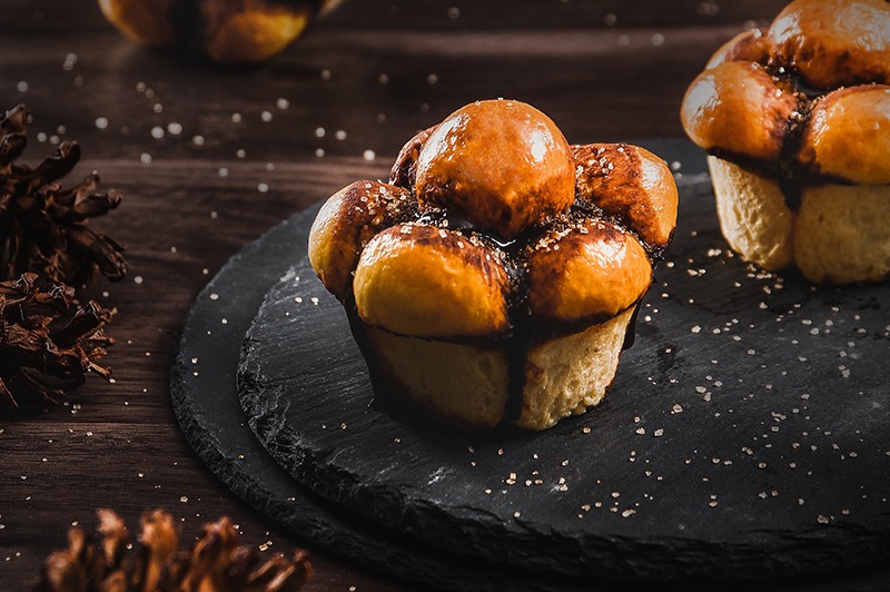 Mini Chocolate Monkey Bread